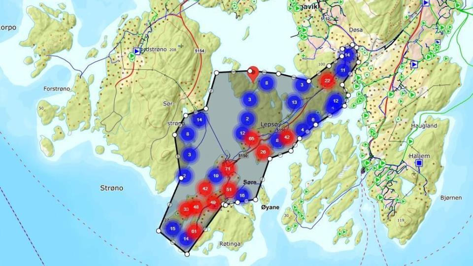Lenkje til artikkel: Spyling Sørstrøno og Søre Øyane veke 24