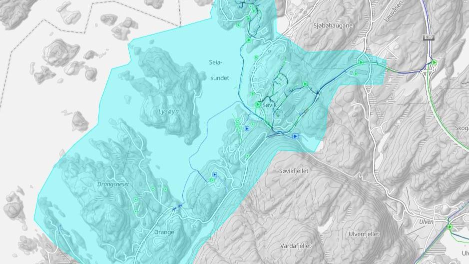 Lenkje til artikkel: Stengt vatn Lysefjorden Onsdag 12. august - natt til torsdag