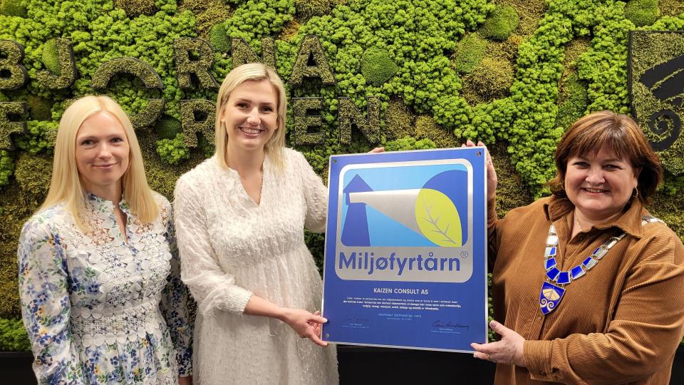 Lenkje til artikkel: Miljøfyrtårn til Kaizen Consult
