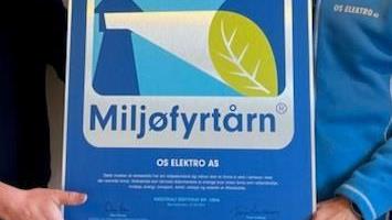 Lenkje til artikkel: Os Elektro er miljøsertifisert