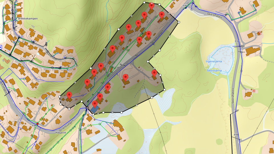 Lenkje til artikkel: Stengt vatn Strønevegen 6. mai