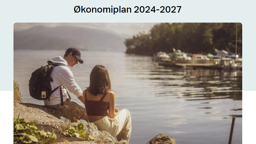 Lenkje til artikkel: Kommunedirektøren presenterte forslag til budsjett for 2024