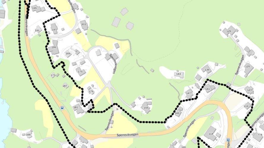 Lenkje til artikkel: Oppstart av detaljregulering fv. 5158 Sperrevikvegen, parsell Sperrevik sør til Nordstraumen